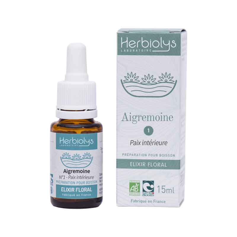 Elixir floral Aigremoine - Fleurs Dr Bach 1 - Blog Herbiolys